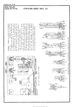 808; Atwater Kent Brand, (ID = 2941756) Radio