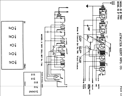7960 Model 20 Compact; Atwater Kent Mfg. Co (ID = 699910) Radio
