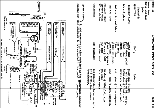 38 Power Pack early/late; Atwater Kent Mfg. Co (ID = 700195) Power-S