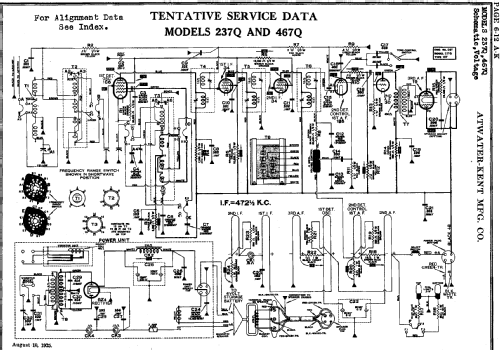 467Q; Atwater Kent Mfg. Co (ID = 697680) Radio