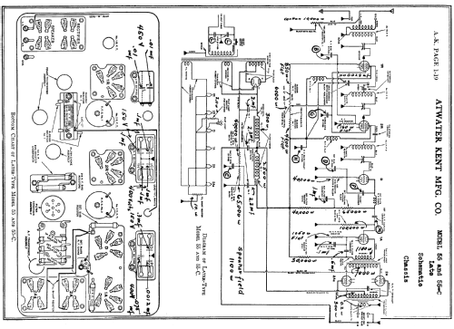 55C Panel ; Atwater Kent Mfg. Co (ID = 461956) Radio