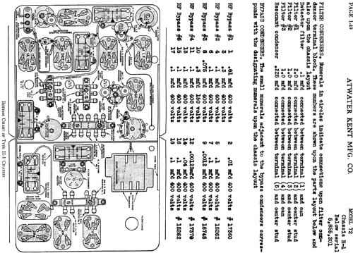 72 Ch= H-1, H-2; Atwater Kent Mfg. Co (ID = 764400) Radio