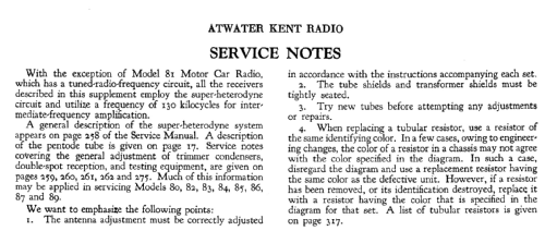 82 ; Atwater Kent Mfg. Co (ID = 2068618) Radio