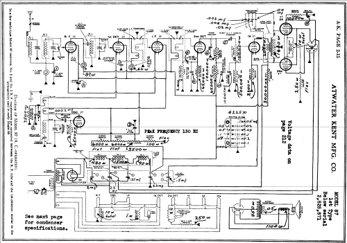 87 1st type; Atwater Kent Mfg. Co (ID = 323797) Radio