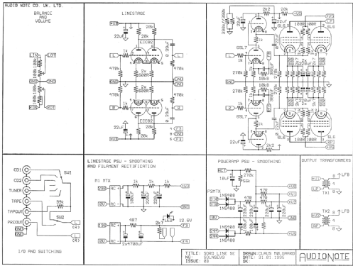 Soro SE ; Audio Note UK Ltd.; (ID = 1432103) Ampl/Mixer