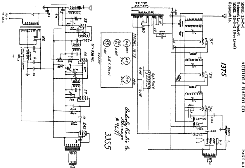 5-Tube Pentode 31 13-T-5; Audiola Radio Co.; (ID = 588657) Radio