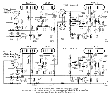 Préamplificateur PR306; Audiotecnic; Paris (ID = 1335697) Ampl/Mixer