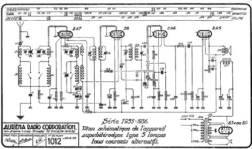 Superheterodyne ; Aurièma Radio (ID = 496967) Radio