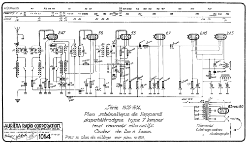 Superheterodyne ; Aurièma Radio (ID = 498186) Radio