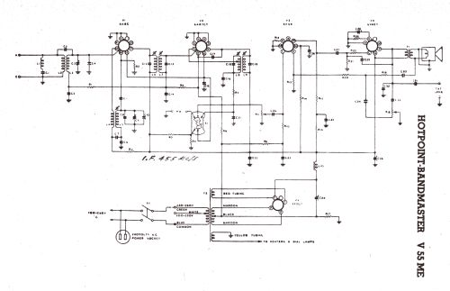 Hotpoint V5 V55ME; Australian General (ID = 2687185) Radio