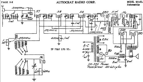 90-SL ; Autocrat Radio Co.; (ID = 481999) Radio
