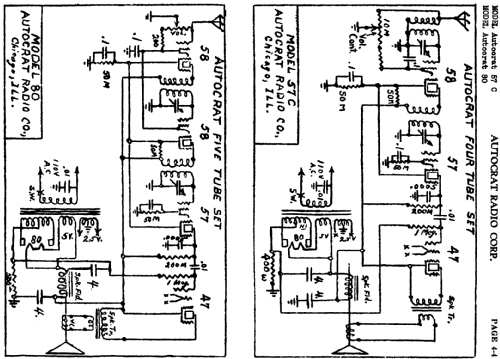 Autocrat 57-C ; Autocrat Radio Co.; (ID = 481994) Radio