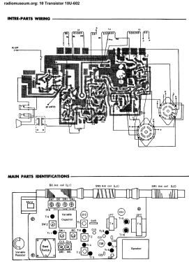 Autocrat Sanyo 10 Transistor 10U-602; Autocrat Radio Ltd.; (ID = 2979347) Radio