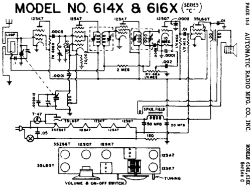 614X ; Automatic Radio Mfg. (ID = 451672) Radio