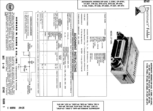BP-668 ; Automatic Radio Mfg. (ID = 561019) Car Radio