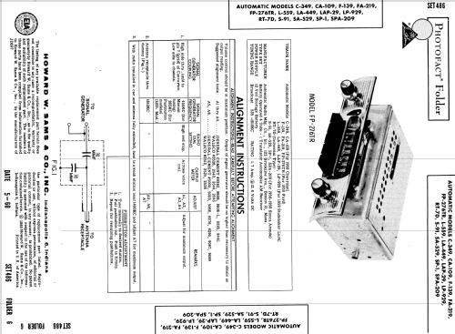 C-349 ; Automatic Radio Mfg. (ID = 564872) Car Radio