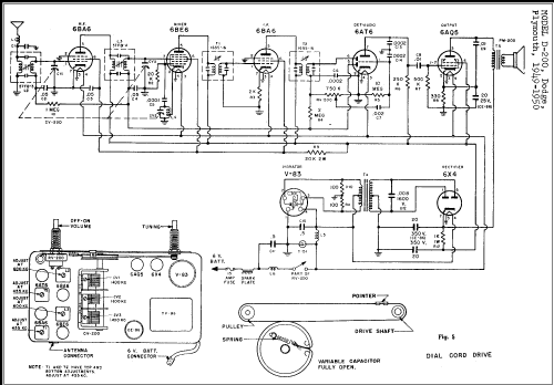 D-200 ; Automatic Radio Mfg. (ID = 242354) Car Radio