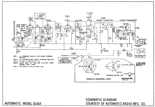 DL41A ; Automatic Radio Mfg. (ID = 735804) Radio