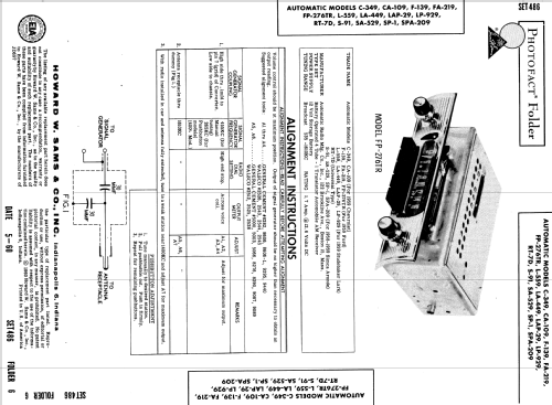 RT-7D ; Automatic Radio Mfg. (ID = 565635) Car Radio