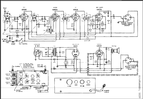 Studebaker 1950; Automatic Radio Mfg. (ID = 242350) Car Radio