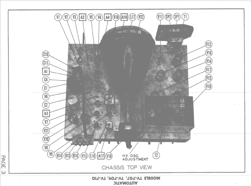 TV-709 ; Automatic Radio Mfg. (ID = 1527229) Fernseh-E