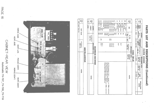 TV-709 ; Automatic Radio Mfg. (ID = 1527239) Televisore