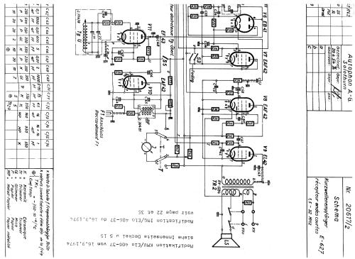 E-627; Autophon AG inkl. (ID = 81561) Mil Re