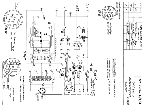 E-627; Autophon AG inkl. (ID = 81564) Mil Re