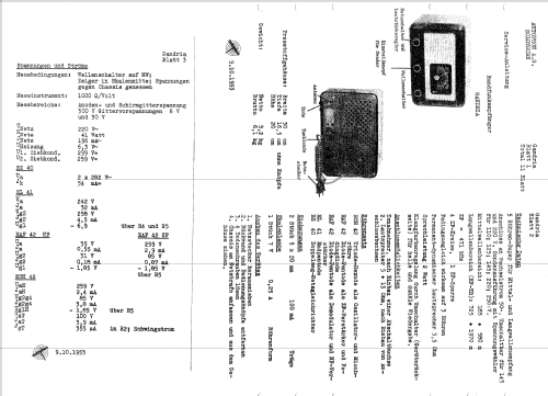 Gandria var 2; Autophon AG inkl. (ID = 2076307) Radio