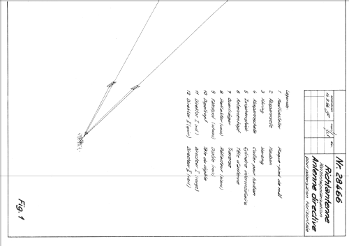 Richtantenne ; Autophon AG inkl. (ID = 538820) Antenna