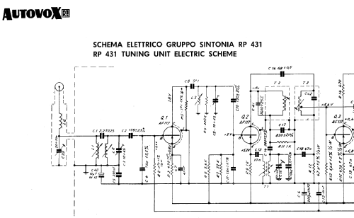 RP431; Autovox SPA; Roma (ID = 915977) Car Radio