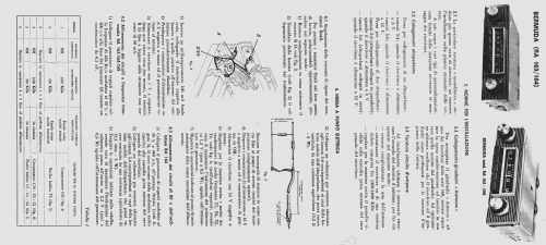 Bermuda RA163; Autovox SPA; Roma (ID = 915484) Car Radio