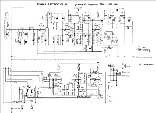 Bikini RA441; Autovox SPA; Roma (ID = 485642) Car Radio