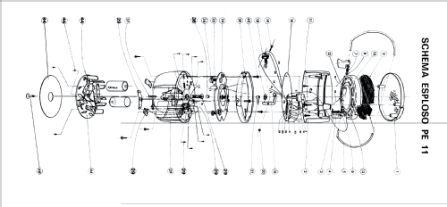 Magic Drum PE11; Autovox SPA; Roma (ID = 494823) Radio