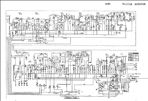 RA171/E; Autovox SPA; Roma (ID = 955394) Car Radio