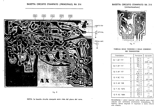 Piper RA314 ; Autovox SPA; Roma (ID = 662071) Car Radio