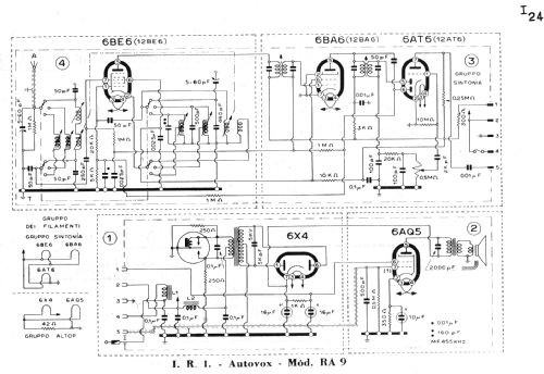 RA9; Autovox SPA; Roma (ID = 174532) Car Radio