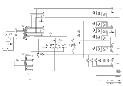 Test Set Electronic Valve C.T.160; AVO Ltd.; London (ID = 304306) Equipment