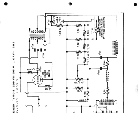 Wide-Range Signal Generator Battery model; Avo Brand, Automatic (ID = 436559) Equipment