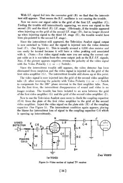 B&K Television Analyst 1075; B&K Precision, (ID = 2964219) Equipment