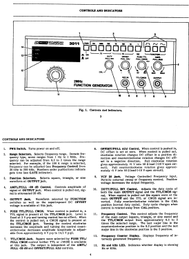 Function Generator 3011A ; B&K Precision, (ID = 2736203) Equipment