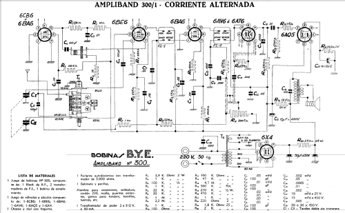Ampliband 300-1; BYE B.Y.E., Schulman (ID = 463136) Kit