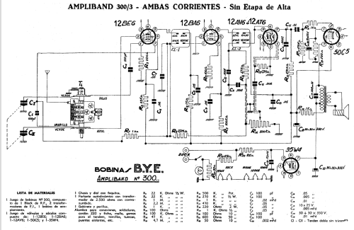 Ampliband 300-3; BYE B.Y.E., Schulman (ID = 463139) Kit