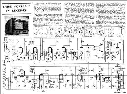 T163; Baird brand - John (ID = 217178) Télévision