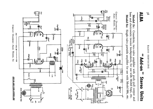 'Add-on' S2; Alba Brand Balcombe (ID = 578763) Ampl/Mixer