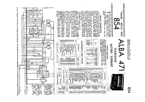 Alba 471; Alba Brand Balcombe (ID = 2205260) Radio