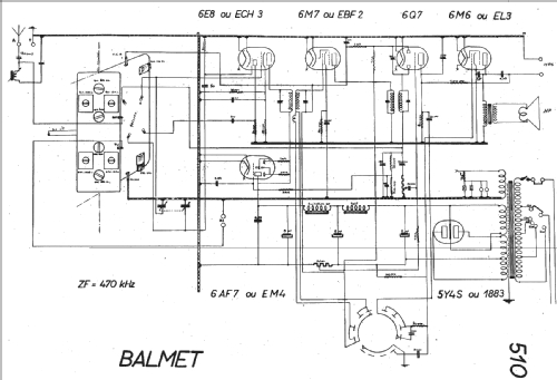 510N; Balmet, J. Normand; (ID = 18350) Radio