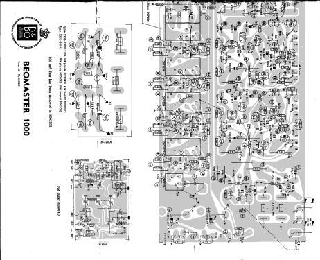 Beomaster 1000 2301; Bang & Olufsen B&O; (ID = 252189) Radio