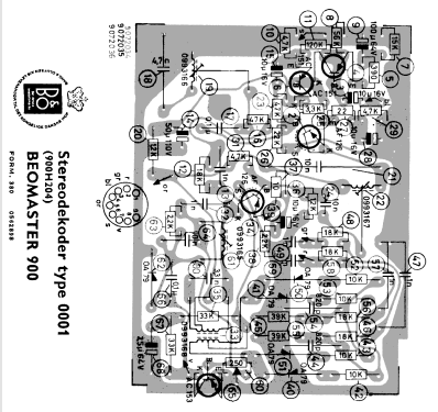 Beomaster 900 Stereo ALL Transistor; Bang & Olufsen B&O; (ID = 1880377) Radio