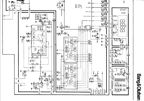 Fernbedienung Master Control Panel 5000; Bang & Olufsen B&O; (ID = 1663440) Misc